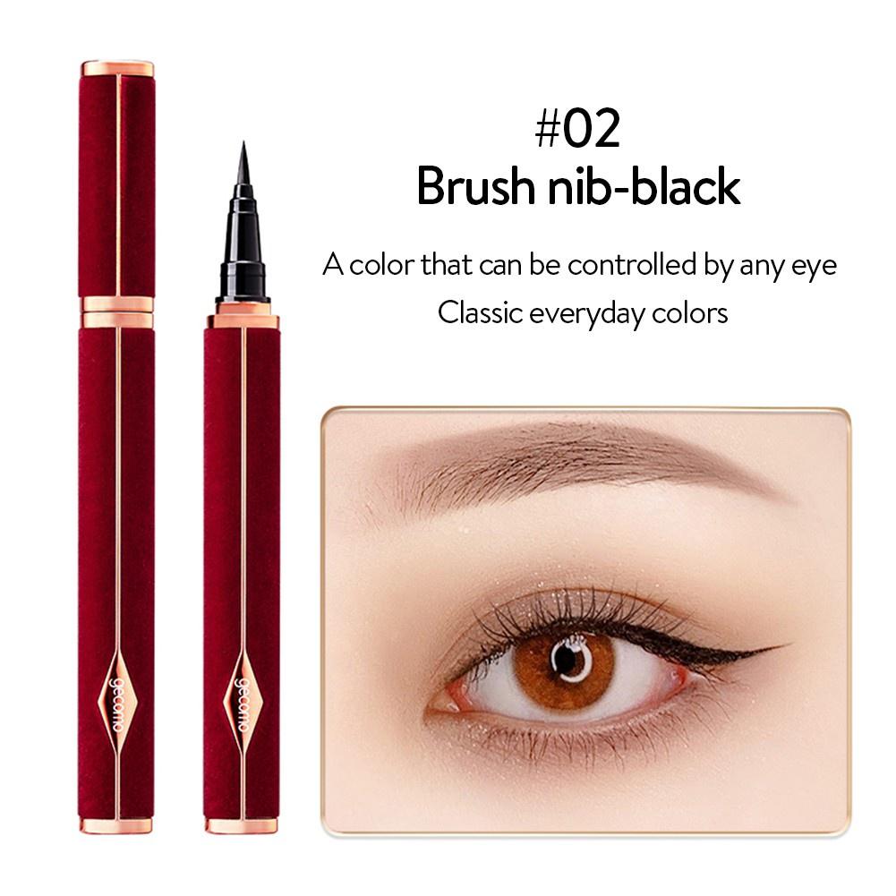 

GECOMO Стойкая косметика Подводка для глаз Водостойкая Легко наносится Быстросохнущая Жидкая подводка для глаз