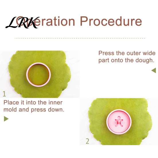 Reusable Food Safe Cutters 9 Pcs Christmas Cookie Cutter with Stamps Set, 3D Pressable Biscuit Plunger Mold, Easy Release Molds Gingerbread