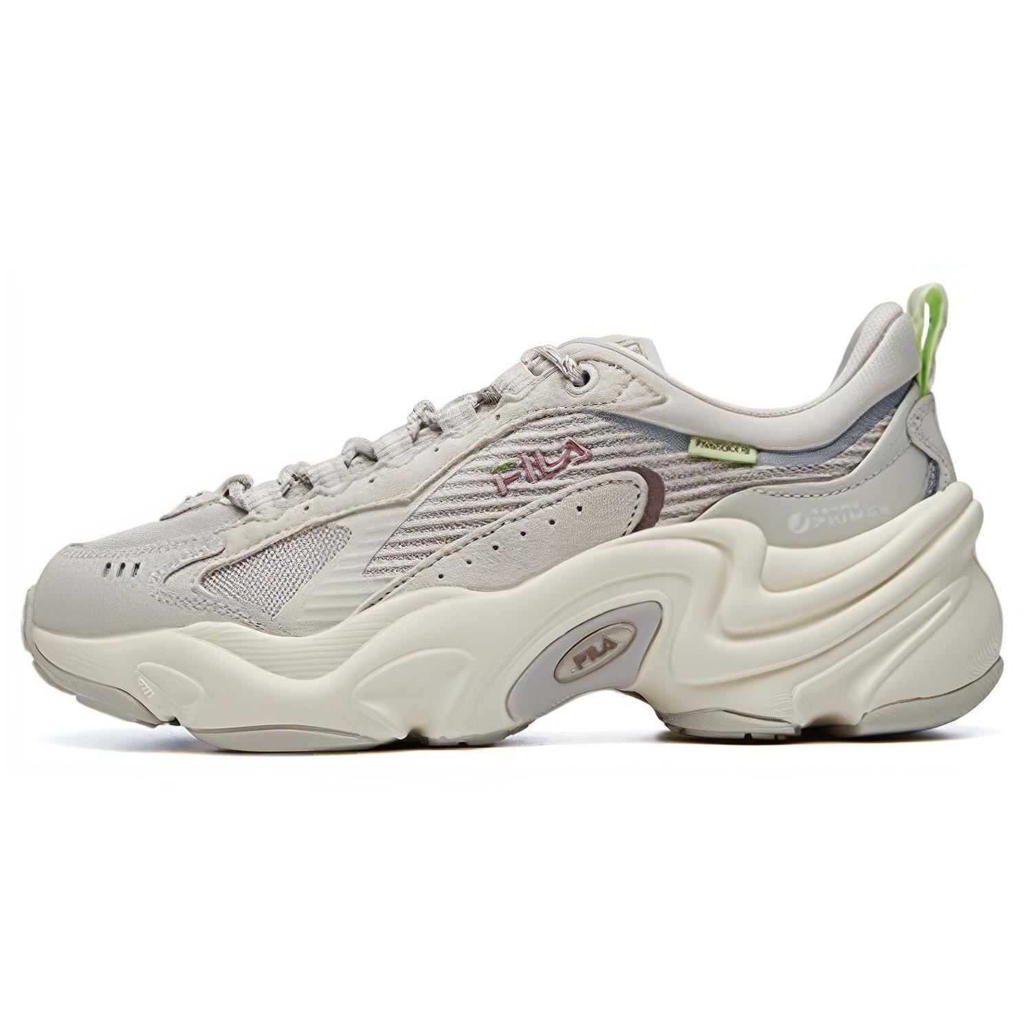 FILA Platform Runner  Gray Green  Women s F12W141107FMB 39