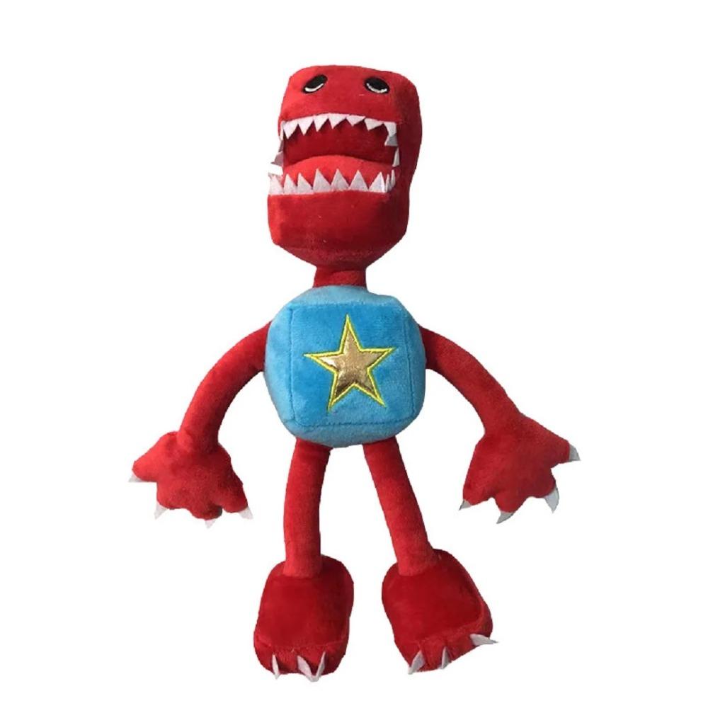 Cartoon Boxy Boo Spielzeug Gruseliges Spiel Peripheriepuppen Roter Roboter Gefüllte Plüschpuppen Weihnachtsgeschenk Sammlerpuppen