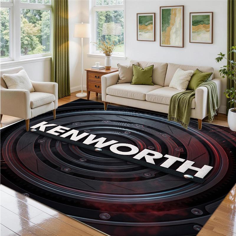 Kenworth Design Crystal Velvet Rug Soft Decorative Mat for Bedroom Entrance