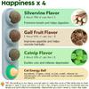 4 Flavor Catnip Silvervine Ball Toys Extra Cat Energy Ball Edible Cats Lick Kitten Chew Teeth Cleaning Dental Wall Treats