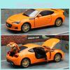 Alloy Subaru Simulation Brz Sports Car Model Toy With Functions Luminous