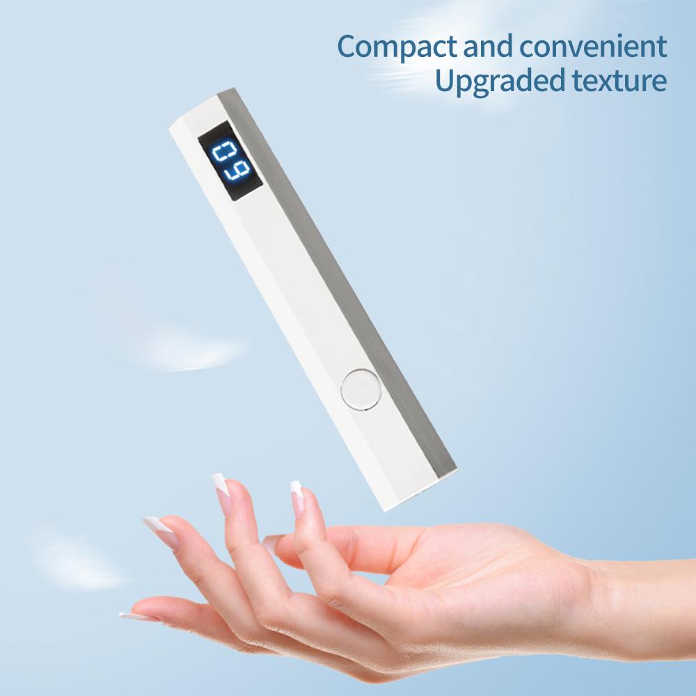 LULAA Mini Fashion And Portable Salon Quick Dry USB Nail Dryer Machine Home Phototherapy Tools Professional UV LED Nail Lamp