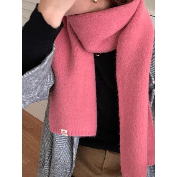 Qiandongge Schal Damen Winter Koreanisch Vielseitig Studentenpaar Gestrickt Warmer Schal Fabrik Direktverkauf