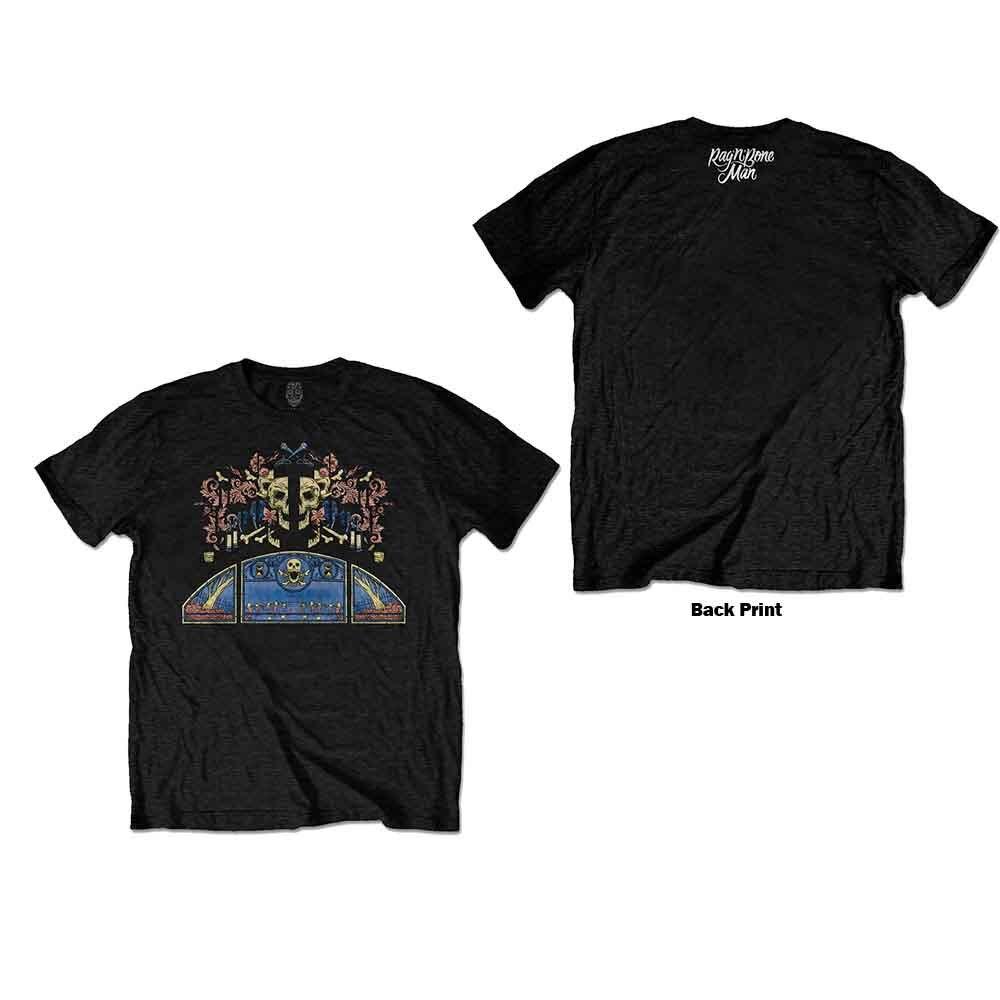 Rag n Bone Man Coloured Graveyard T-Shirt Black New Unisex T-Shirt S