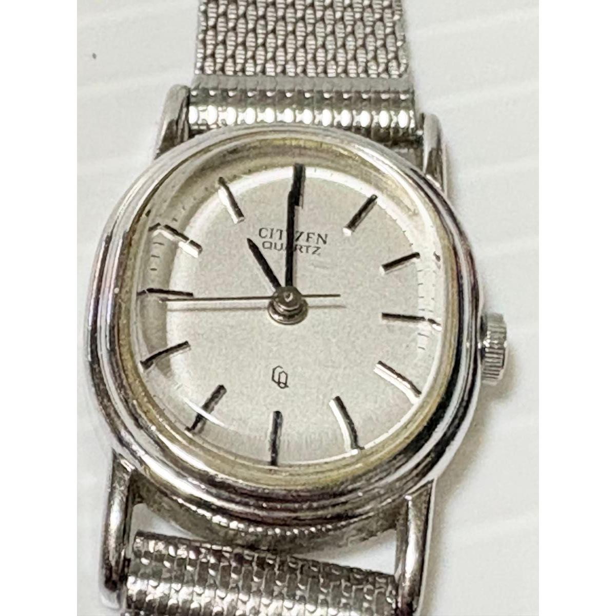 Working CITIZEN QUARTZ Citizen Quartz Ladies Watch Silver New battery replaced