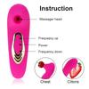 Powerful Automatic 3-in-1 Clit Sucking G Spot Vibrator & Nipple Massager for Women Adult Pleasure Toy