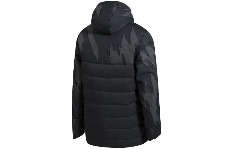 adidas Jachetă termică cu puf Real Madrid Bărbați Negru GD4258