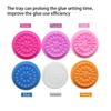Gasket Glue Eyelash Plastic Holder PVC Makeup Tray Multifunctional Compact Lightness for Women Cosmetic Accessories