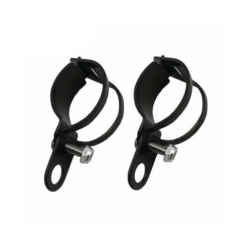 

Universal turn signal bracket, turn signal mounting bracket [Set of 2] 27mm to 36mm Iron turn signal bracket base mounting band rear bracket fork