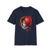 Pennywise Tshirt Horror Movie Tshirt It Clown Graphic Tee Halloween Tshirt