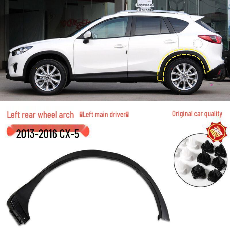 Mazda CX-5 (2013-2024) Wheel Arch Trim & Anti-Scratch Fender Strips for Front & Rear