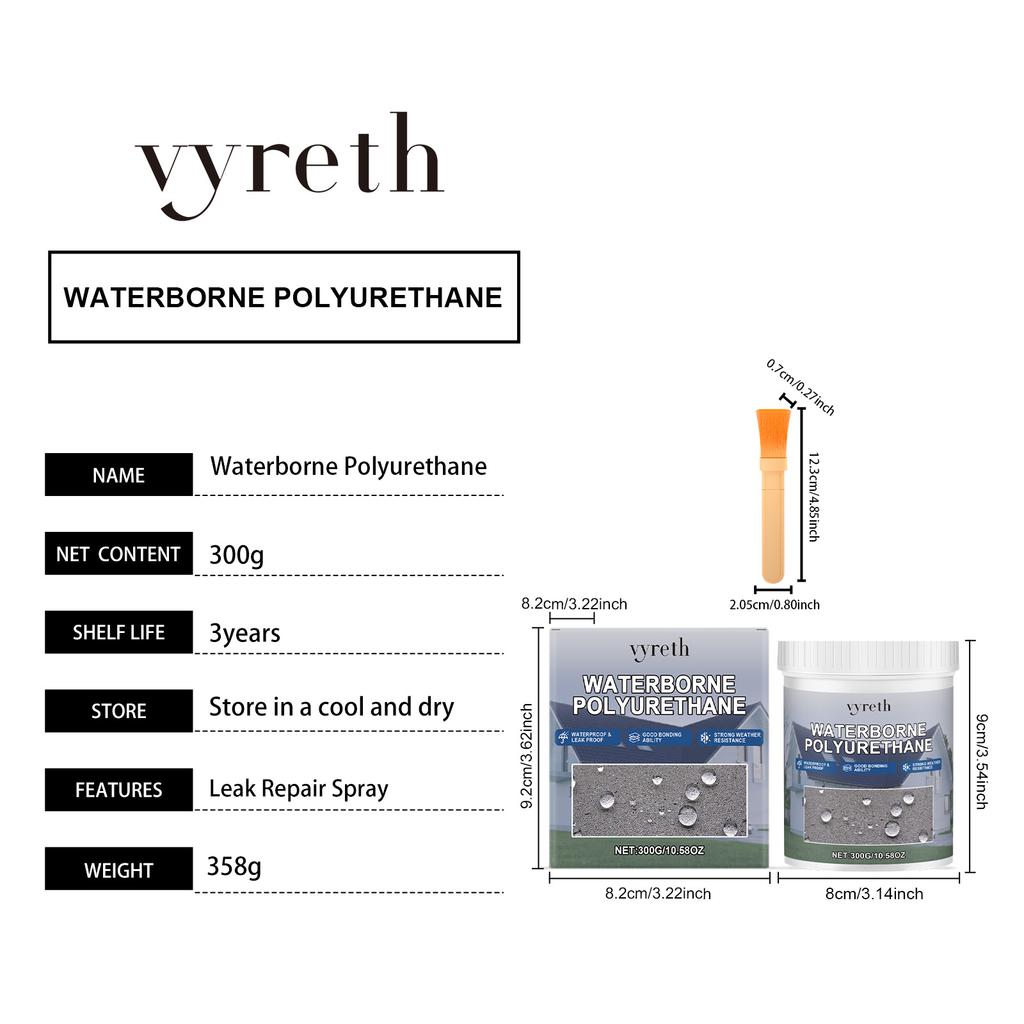 Invisible Waterproof Agent Transparent Glue Roof Leak Repair Sealant Bathroom Tile Wall Coating Adhesive With Brush 300g