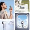 2026 New Model High-Speed Mini Handheld Fan 100-Speed Turbo Blower USB Rechargeable Long-Lasting Portable Outdoor Cooling Fan
