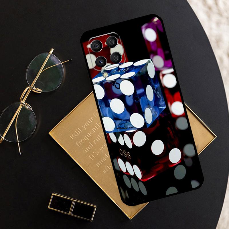 Dices Poker Casino For Samsung Galaxy M15 M35 M55 M12 M13 M14 M34 M54 M33 M53 M21 M31 M11 M32 M52 M06 M16 Case