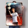 Antonee Robinson Printed Poster Customized Wall Art Retro Vintage Metal Tin Signs for Room Desk Decor Gaming Decoration Garage