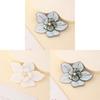 Handmade Shell Brooch Pendant With Dual Layer Design For Fashion Accessories