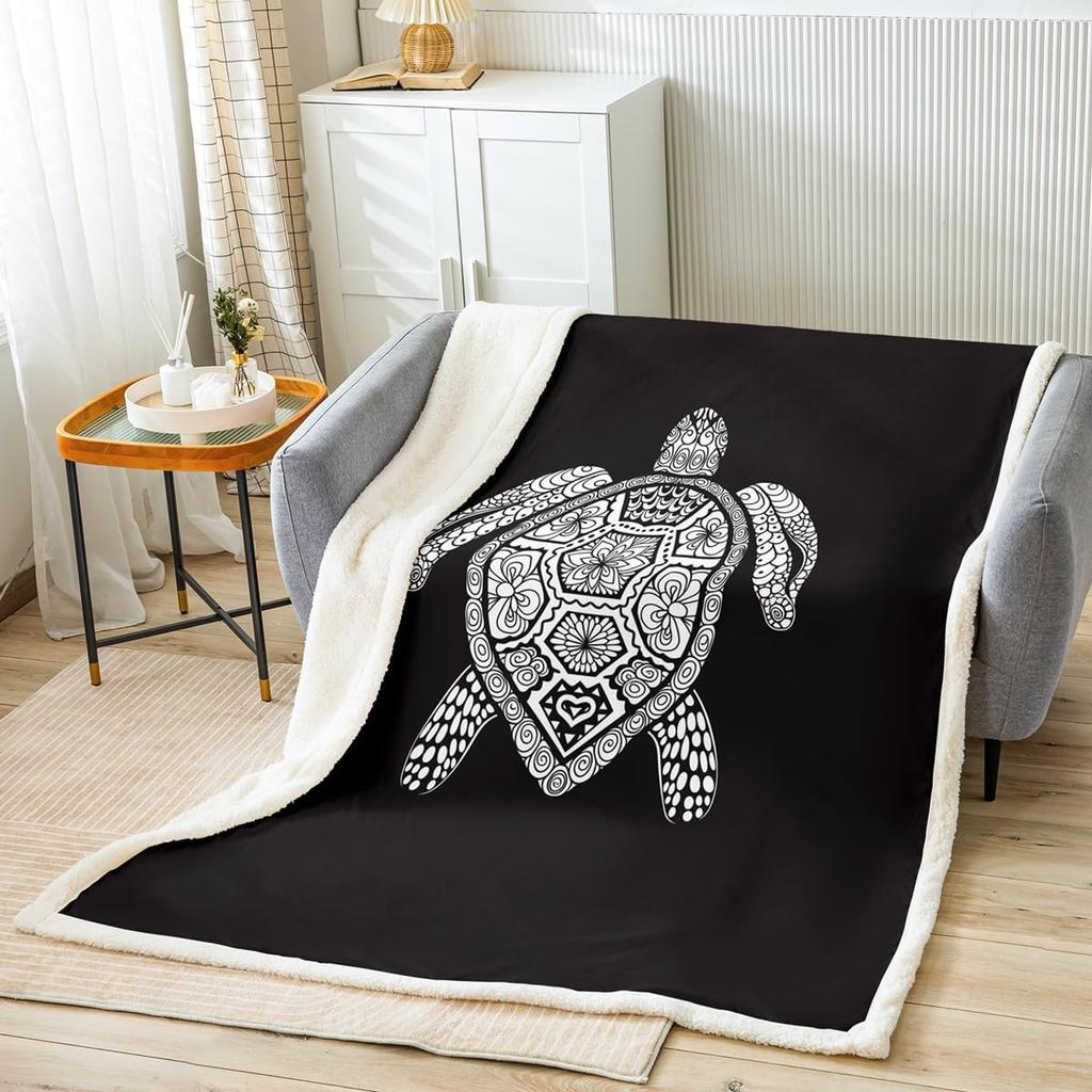 Musical Instrument Blanket Violin Piano Art Fleece Throw Music Lover Decor Colorful Abstract Design Cozy Cover