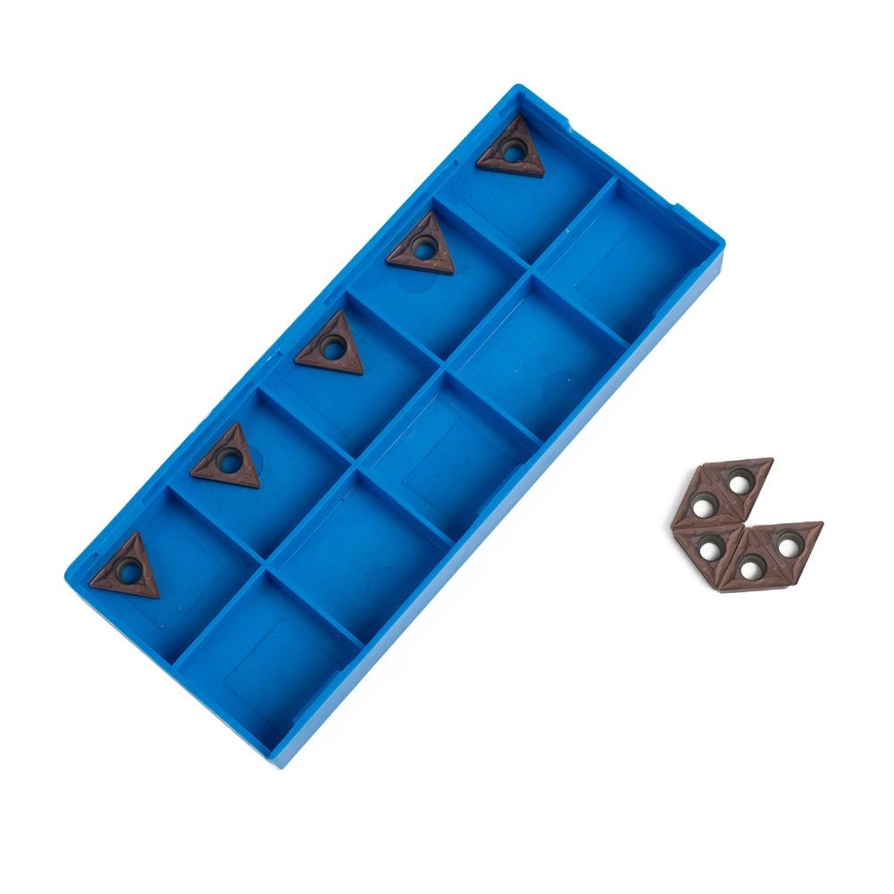 Carbide Inserts Triangular Turning 10pcs CNC Cutter