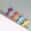 4pcs Funny Help Me Bookmarks Novelty Hand Pad Note Book Mark Stationery for Kids Students Teacher