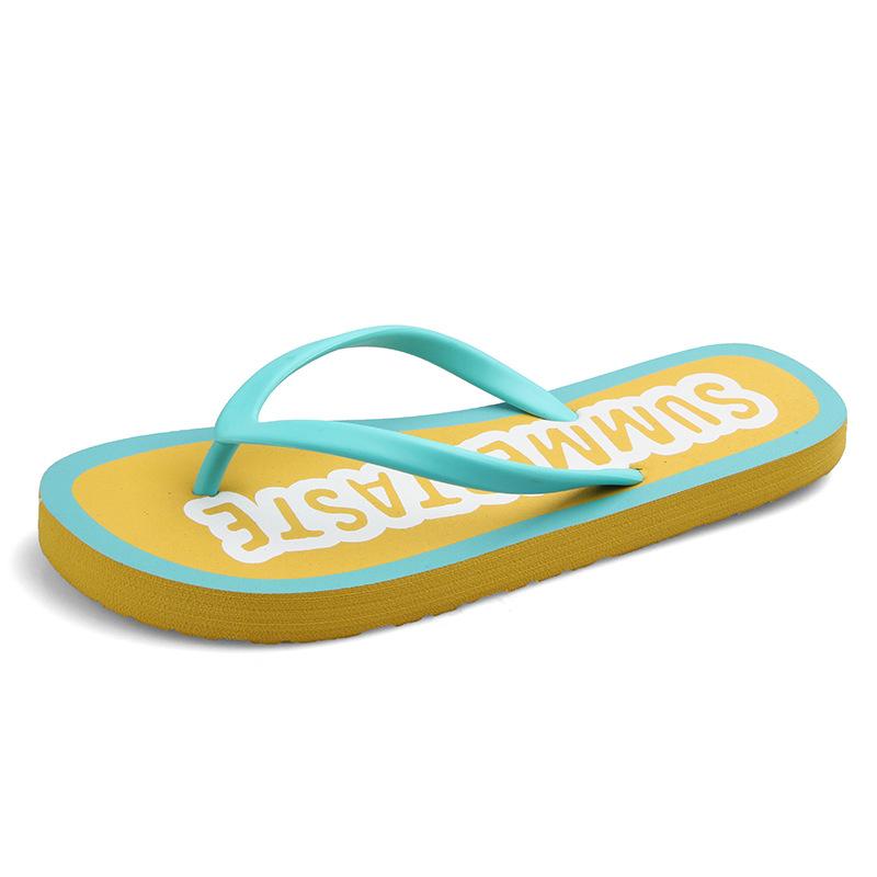 New Summer Flip-flops Women Thick-soled Outer Wear Beach Seaside Fashion Clip Toes Cool Slippers Women
