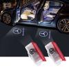2Pcs Car LED Door HD Laser Projector Lights For Mercedes Benz W212 W205 AMG ML W166 W176 W177 W213 W246 GLB GLC GLA GLE1 GLS