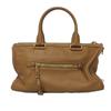 Used Vitello Dyno Bag BL0805 7922 2-Way Shoulder Bag with Metal Logo, Brown (11569) Unisex from Japan AUTHENTIC