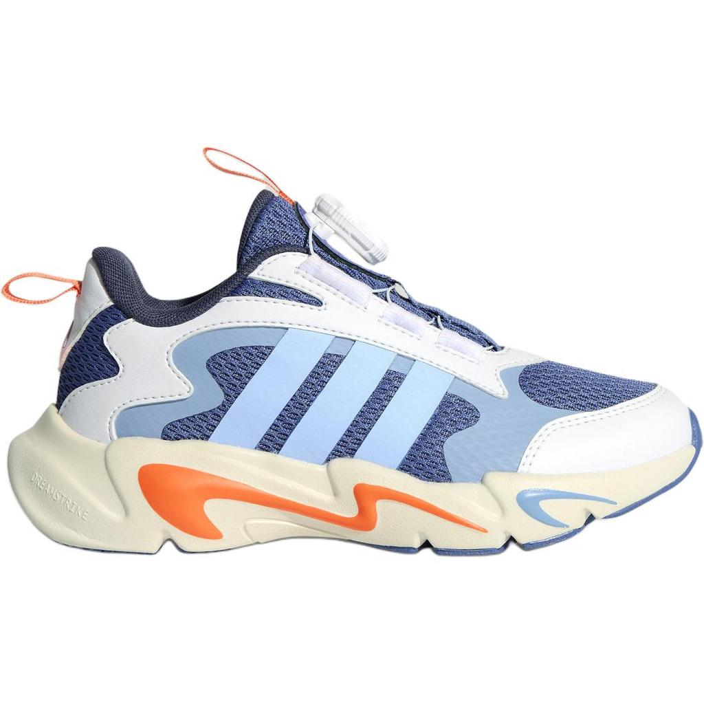 Kids' Sneakers Adidas PLAYFLEX HABU Slip Resistant Abrasion Resistant Low top Kids Lifestyle Shoes Blue Kids'