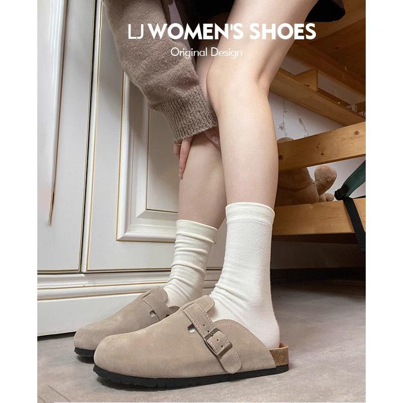 Женская обувь тапочки на пробковой подошве туфли на плоской подошве детская рыболовная сумка голова полутапочки плюш 35 5898₽