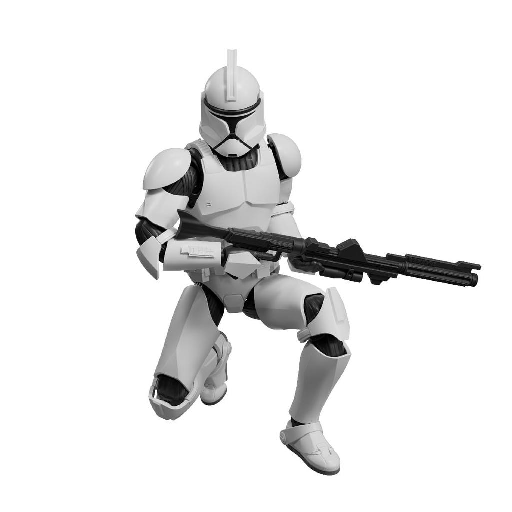 Star Wars Clone Commander Figure Collection Model CC07 Assembly Kit, Blokees