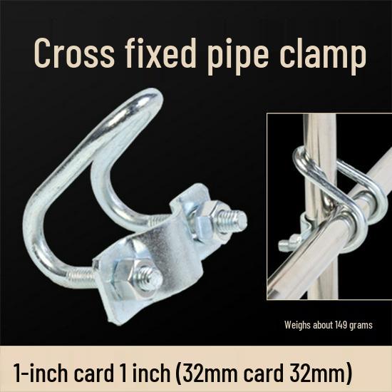 Stainless Steel Double U-Shaped Clamp for Delivery Bed/Galvanized Greenhouse Hose Tube Fastener