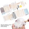 57Pcs Pottery Tools Set Multi Function Clay Sculpting Carving Trimming Knife Boxed