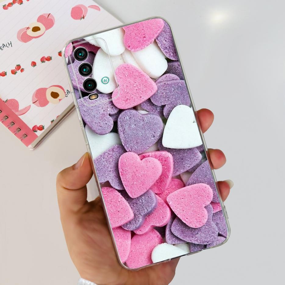 For Xiaomi Redmi 9T Case Cute Fashion Painted Cover Clear Silicone Soft Slim Phone Case For Xiaomi Redmi 9T Redmi9T Fundas Coque