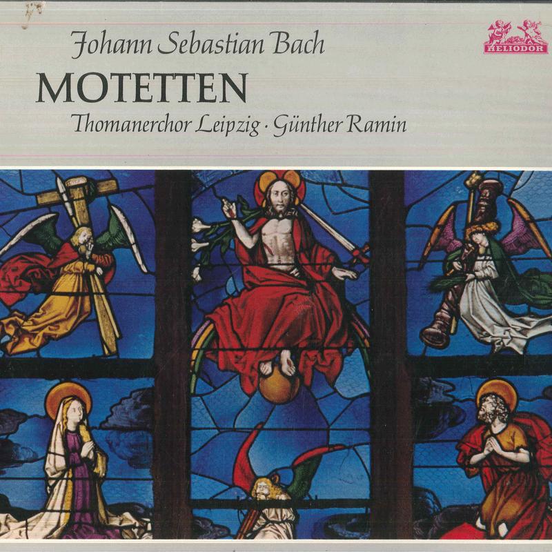 

LP Record THOMANERCHOR LEIPZIG GUNTHER RAMIN Bach Motetten 89703 HELIODOR Germany Classical Used