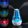 Mini Home Ultrasonic Air Humidifier with Double Spray 3L Large Capacity LED Night Light Quiet Mist Maker for Bedroom Office