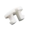 Bottom Rail Cord Cover Button White Tape Lock Plug Bottom Rail Button Plastic Horizontal Blinds Replacement Parts