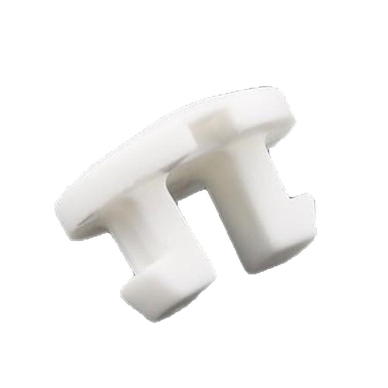 Bottom Rail Cord Cover Button White Tape Lock Plug Bottom Rail Button Plastic Horizontal Blinds Replacement Parts