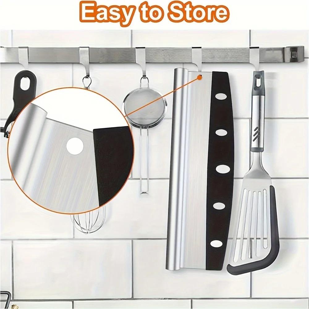 14 Inch Pizza Slicer Curved Pie Cutter Kitchen Accessories Pizza Cutter Dough