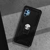 Hard Case for Samsung A32 5G (6.4") - PROSHOP - With Support Ring - Black - 2 Tempered Glasses