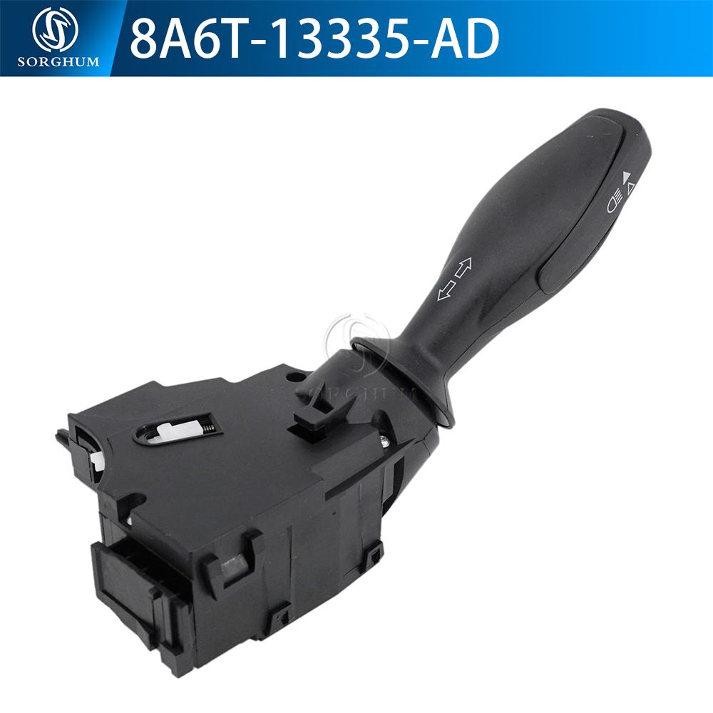 8A6T-13335-AD Turn Signal Switch For Ford Fiesta MK6 2008 2009 Headlight Stalk Combination Switch 8A6T13335AB 8A6T13335AC 8A6T-13335-AD