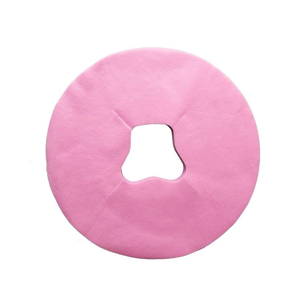 100Pcs Makeup Tool Massage Table Sheets Headrest Pads Face Pillow Cover  for Women Spa