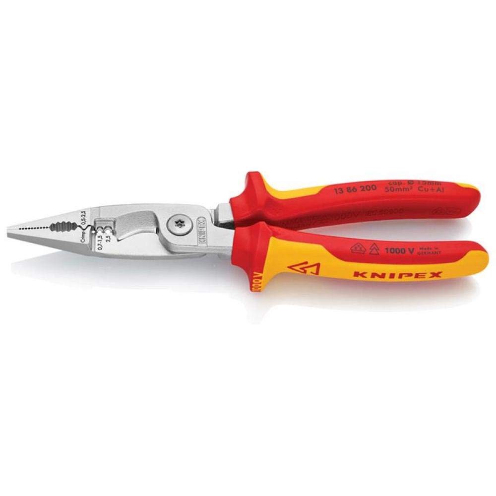 KNIPEX Insulated Electropliers 1386-200 (SB)