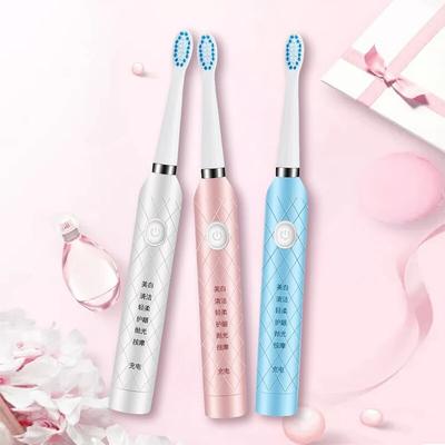 Sonic Electric Toothbrush for Adults Sonic Vibration Acoustic Cleaning Motor Soft Bristle Intelligent Timing Reminder