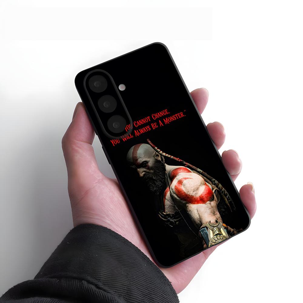 God Of Wars Phone Case For Samsung A25 A13 A33 5G A54 A36 A35 A56 A52 A14 Shockproof Soft Cover