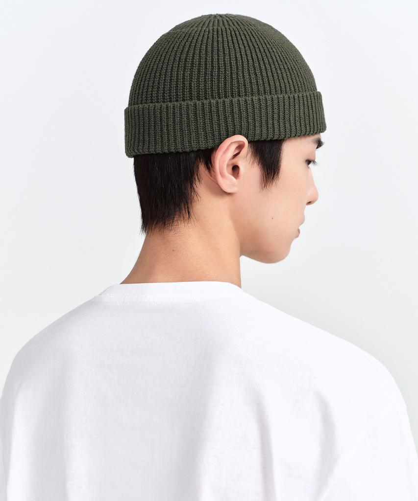 MUSINSA STANDARD Knit Watch Cap [Khaki]