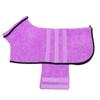 Pet Bathrobe Quick Dry Absorbent Dog Clothes Microfiber Pet Dog Supplies
