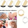 Transparent Spiral Ring Adjuster Set Invisible Silicone Guards for Loose Rings 4 Sizes Secure Fit for Men and Women