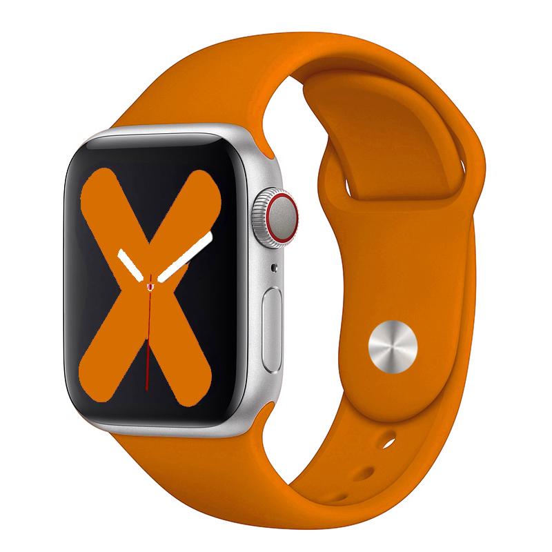 Strap For Apple Watch bands 44mm 45mm 40mm 41mm 42mm 46mm Sport Silicone correa smartwatch Bracelet iWatch Series 10 9 8 11 SE 3
