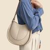 2024 Soft Leather Women's Saddle Bag - Trendy, Light Luxury Crossbody and Shoulder Bag